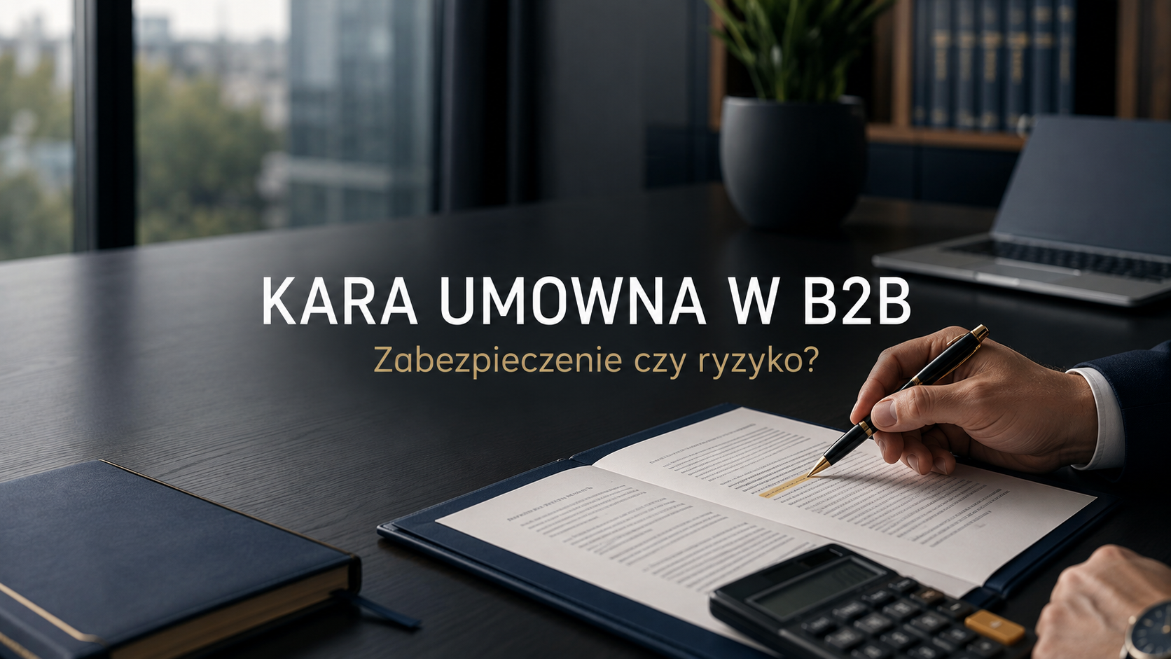 Kara umowna w umowie B2B. Kiedy warto ją zastrzec, a kiedy można ją zmniejszyć?