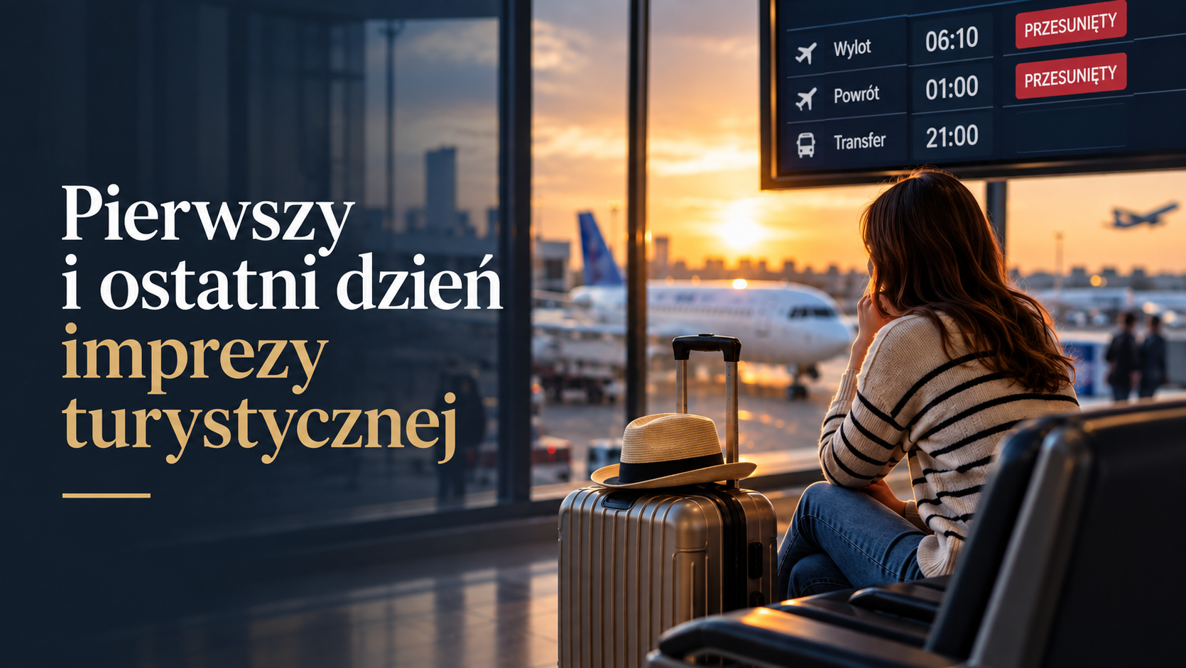 Pierwszy i ostatni dzień imprezy turystycznej. Czy organizator może dowolnie zmieniać godziny lotów?